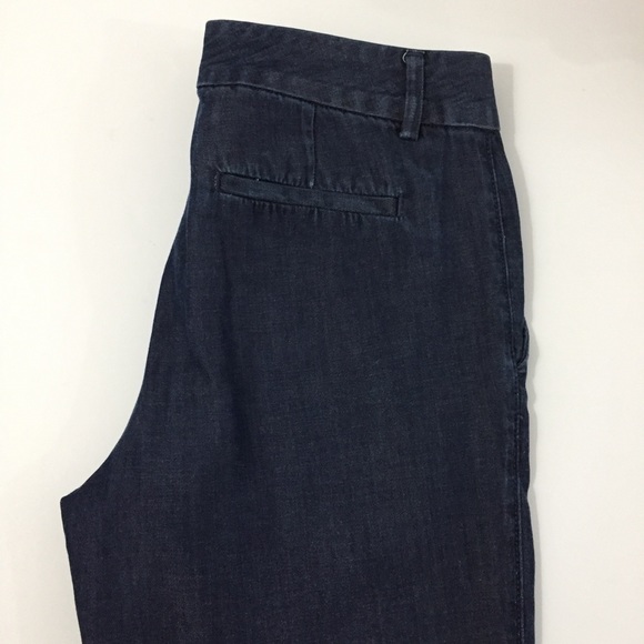 🛑 SOLD! BANANA REPUBLIC Wide Leg Chambray Pants - Picture 6 of 8